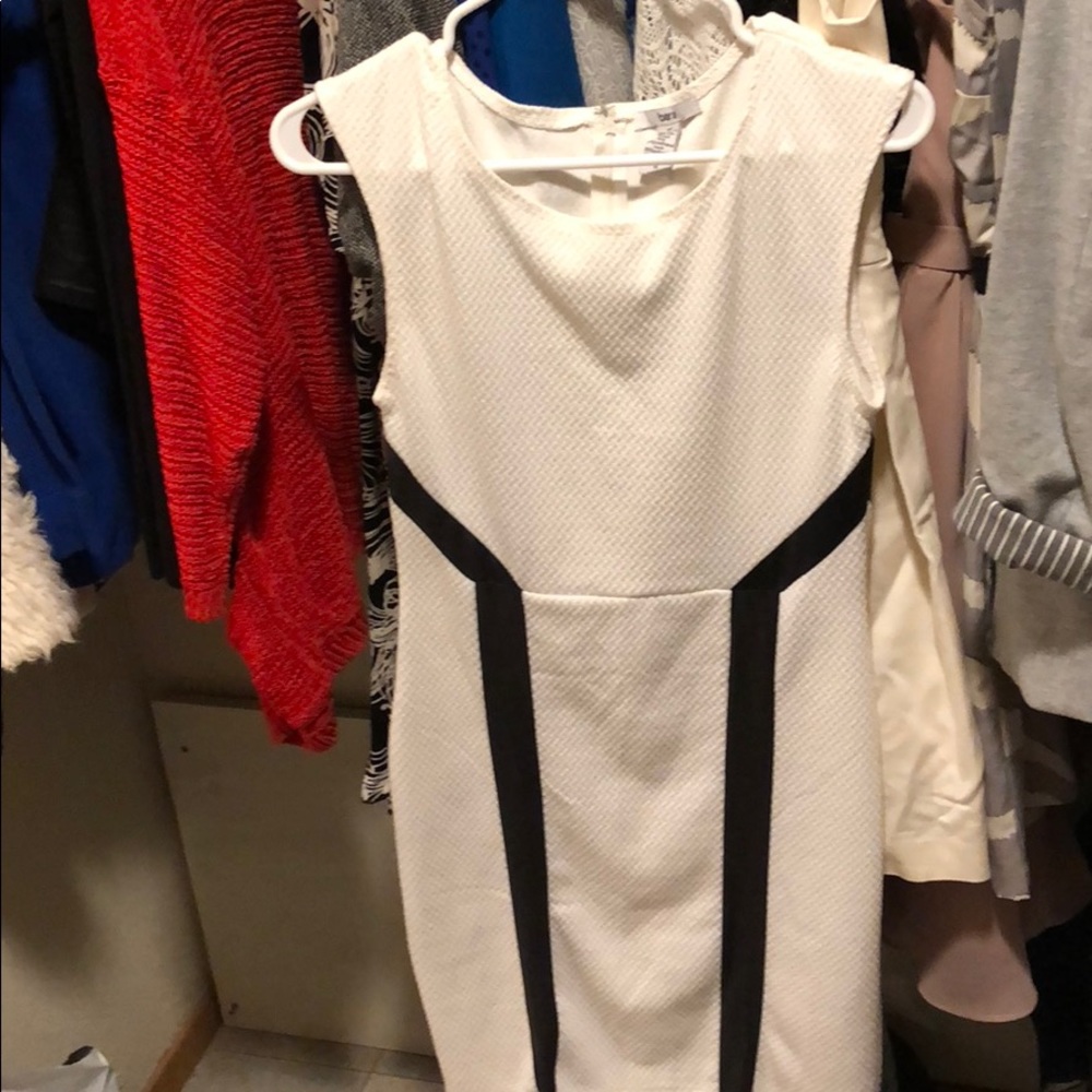 Bar III white dress